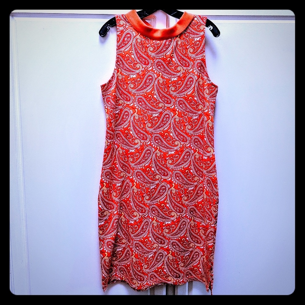 Talbot's paisley summer dress